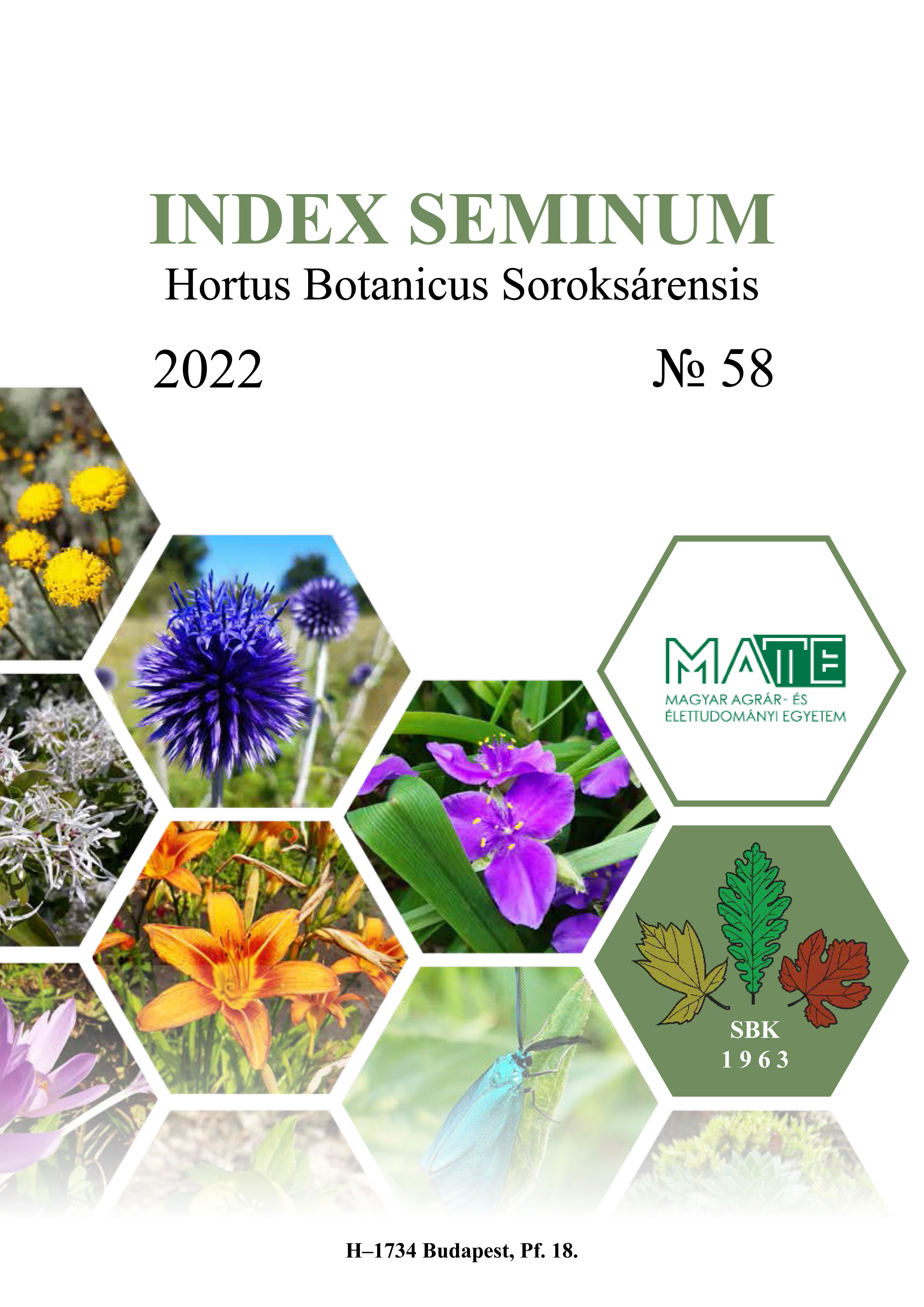 Index seminum SBK 2022
